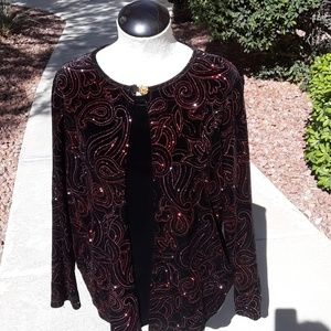 NOTATIONS WOMAN PAZLE  EVENING JACKET